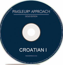 Pimsleur Croatian I - Level 1 (One) 30 Units 16 CDs