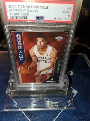 ANTHONY DAVIS 2013-14 Panini Pinnacle Team 2020 ¡INSERTO! PSA COMO NUEVO 9! LAKER!🔥⏫️🏀 Foto 1 de 4