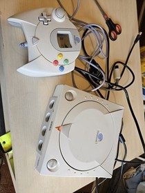 Sega Dreamcast Console With Cable And 1 Controller