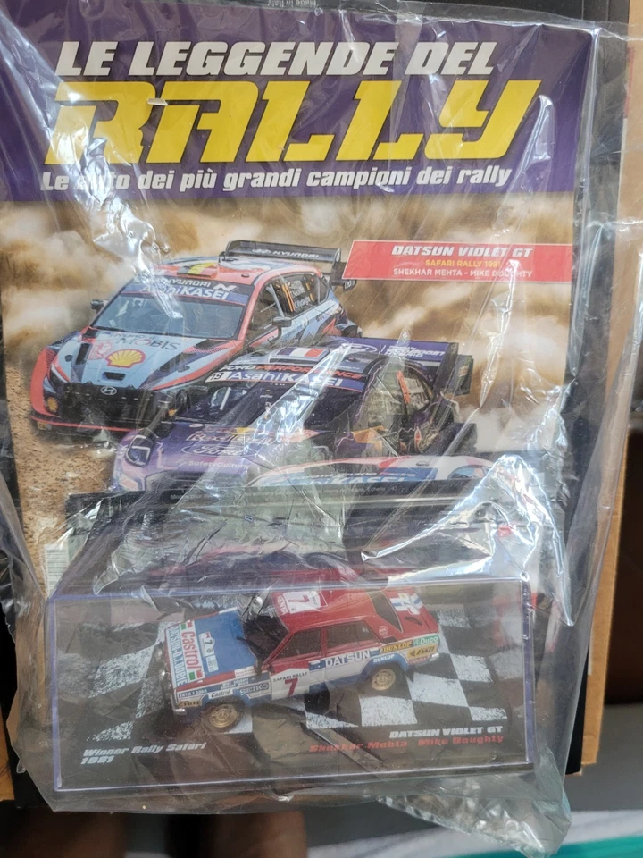 DATSUN VIOLET GT - 1:43 - LEGGENDE DEI RALLY - DeAGOSTINI - Immagine 1 di 1