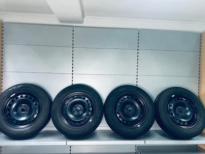 Winterkompletträder Stahl 215 65 R17 99H Falken Eurowinter HS01 SUV 4-7mm (439) - Bild 1 von 4