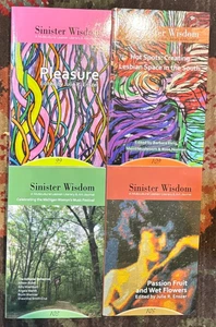 Sinister Wisdom Magazine Lot of Four 2016-2018 - Lesbian Literary & Art Journal - Picture 1 of 1