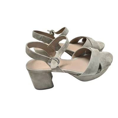 RARO Aerossoles Cosmos Bloco Plataforma Sandálias 9.5M Trench Coat Novo na Caixa - Imagem 1 de 4