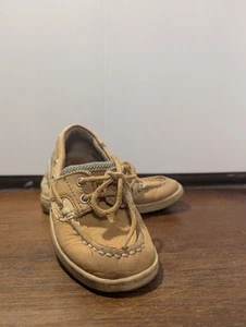  Top-Sider Toddler BOY BOAT Shoes Size 8 Months BROWN LOAFER CASUAL - Picture 1 of 6
