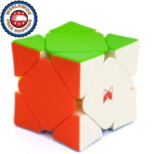 Qiyi X-Man Wingy V2 XMD Skewb Magnetic Speedcube Stickerless Cube - Picture 1 of 4