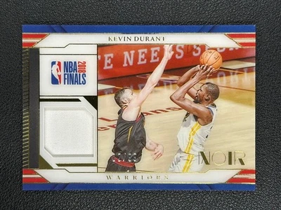 2023-24 Panini Noir NBA Finals Kevin Durant Memorabilia Jersey 02/99#Z - Image 1 of 2