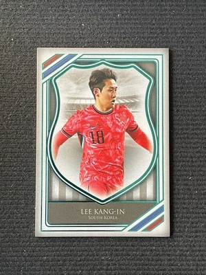 Lee Kang-In 2025 Futera Unique Heritage Aqua 26/32 #HG042 - Image 1 of 2