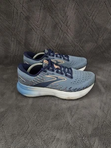 Brooks Glycerin 20 Running Shoes Womens Sz 7.5 Athletic Sneakers Trainers Blue - Picture 1 of 9