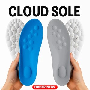 Original Stepprs Comfort Boosting Massage Insoles for Heel & Plantar Fasciitis - Picture 1 of 25