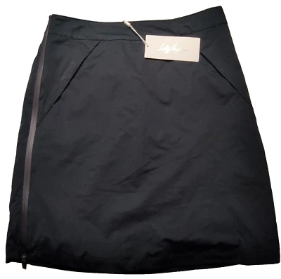 Lady Hagen Women 2XL Black Wind Waterproof Side Zip 21'' Golf Rain Skirt NEW - Image 1 of 4