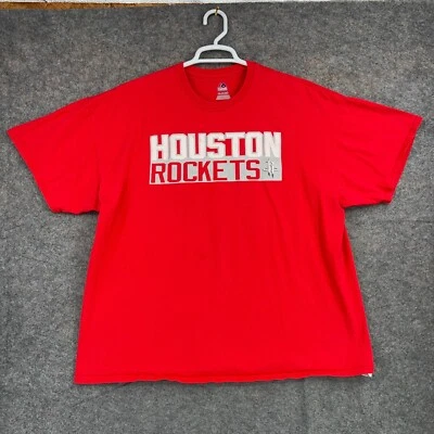 Houston Rockets Shirt Mens 2XL Red Eric Gordon #10 NBA Basketball Majestic - Image 1 of 4