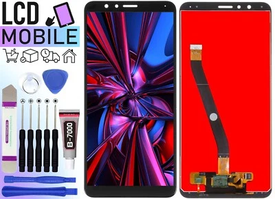LCD Touchscreen Für Huawei Honor 7X Display Schwarz - Bild 1 von 4
