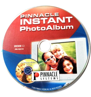 Pinnacle Instant Photo Album Version 1.3 CD Rom Software 2004 - Image 1 of 4