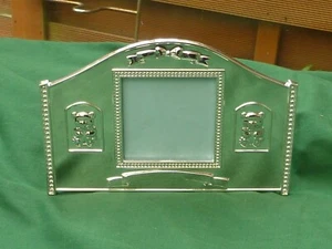 SILVER PLATED BABY'S PHOTO FRAME (SEALED) - Picture 1 of 4