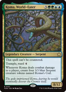 x1 Koma, World-Eater FDN Foundations MTG 121 RARE M/NM 1x - Bild 1 von 1