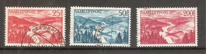 Saarland mi nr 252/254 Gebruikt - Foto 1 di 1