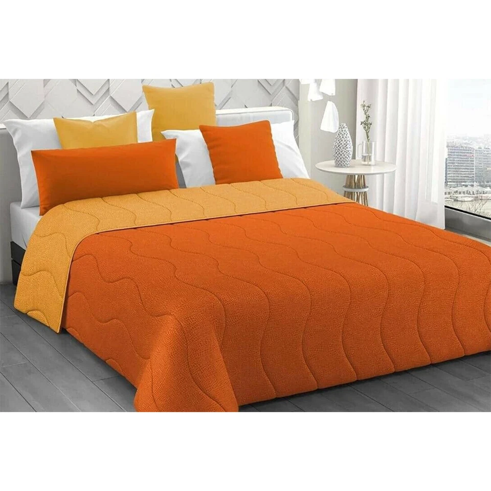 Colcha de Invierno Edredón Moderno Matrimonio Double Face Tinta unita Boa - Imagen 1 de 1