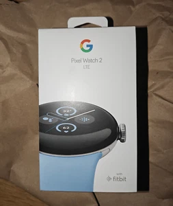 Sealed - Google Pixel Watch 2 LTE Polished Silver mit Sportarmband Bay - Zdjęcie 1 z 5
