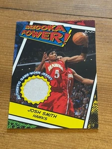 2005-06 Topps Bazooka Power! Atlanta Hawks #BP-JS Josh Smith Jersey Patch Card - Picture 1 of 11