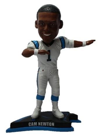 Carolina PANTHERS Auburn TIGERS Cam Newton Dab Bobblehead #/504 BRAND NEW! Cover