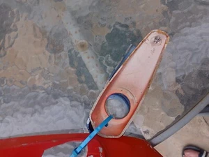 Yamaha Tzr250 Frontblinker Befestigung 2ma - Bild 1 von 1