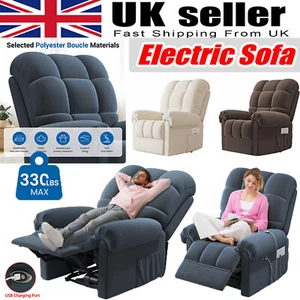Rise Recline Recliner Electric Power Lift Chair Armchair Mobility Disability - Picture 1 of 51