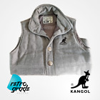 Kangol Heritage Grey Body Warmer Gilet (S) Damaged Lining