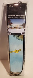 DISNEY WINNIE THE POOH & FRIENDS FOLDING CAR TRUCK WINDSHIELD WINDOW SUNSHADE - Picture 1 of 4