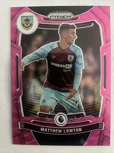 2021-22 Panini Prizm Premier League - Pink Ice Prizm #65 Matthew Lowton /49 - Bild 1 von 2