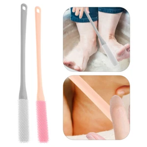 2 Stück Zehenreinigungsbürste Schrubber Reiniger Fußpflege für Frauen Baby - Bild 1 von 12
