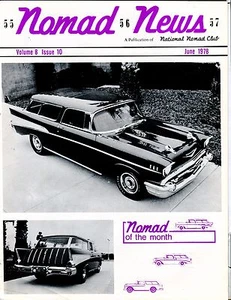Nomad News Magazine Juni 1978 1957 Chevrolet EX 032817 nonjhe - Bild 1 von 1