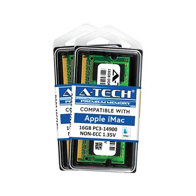 32GB Kit 16GB X2 Apple iMac 5K Late 2015 iMac17,1 MK462LL/A MK482LL/A Memory Ram - Image 1 of 4