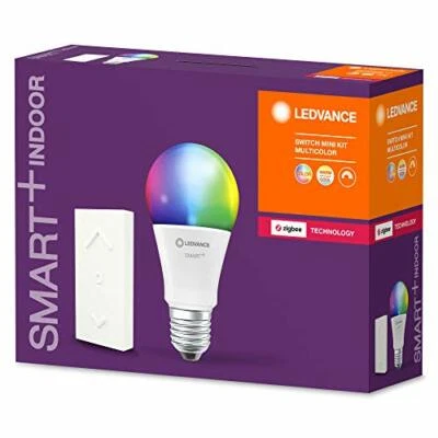 LEDVANCE Smart+ RGB LED mit Fernbedienung ZigBee E27 EEK F (Spektrum A bis G) - Bild 1 von 4