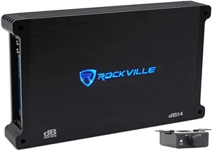Db14 4000 W Peak/1000 W RMS Mono 2 Ohm Verstärker Auto Audio Amp, schwarz - Bild 1 von 9