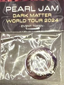 PEARL JAM KEY CHAIN TOKEN ONLY MSG NYC 9/3/2024 MADISON SQUARE GARDEN NEW YORK - Picture 1 of 2