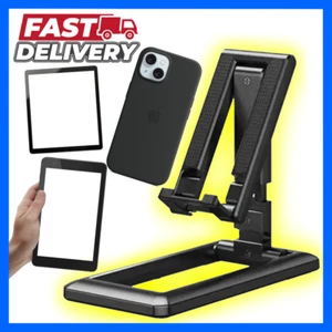 Support Support Tablette Universel Réglable pour Téléphone Portable iPad Pliable - Photo 1 sur 7