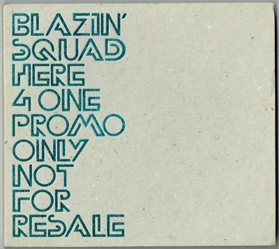 BLAZIN' SQUAD - 5" CD - Here 4 One (Radio Edit) Gatefold Digipak Promo - Image 1 of 3