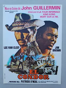 PRESSBOOK - EL CONDOR - LEE VAN CLEEF - JIM BROWN - SYNOPSIS - Photo 1/2