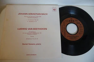 BACH VARIATIONS GOLDBERG/BEETHOVEN VARIATIONS DIABELLI. 45T PROMO DANIEL VARSANO - Imagen 1 de 2