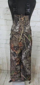 Cabela's Mossy Oak Hunting camouflage thermal lined Dungarees, Overalls Medium - Picture 1 of 13