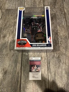 ZION WILLIAMSON SIGNED NEW ORLEANS PELICANS FUNKO POP JSA COA AUTOGRAPHED 05 - Picture 1 of 7