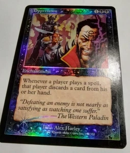 Mtg Oppression Foil 7th Edition LP - Picture 1 of 2