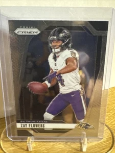 2024 Panini Prizm - Silver Prizm #21 Zay Flowers!! - Foto 1 di 2
