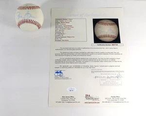 Barack Obama Firmado Oficial Ligas Menores Béisbol JSA Automático DA037397 - Imagen 1 de 4