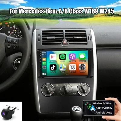 Für Mercedes-Benz A/B Klasse W169 W245 9" Autoradio Android 14 GPS Navi - Bild 1 von 4
