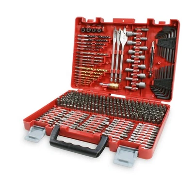 Juego de brocas y brocas Sears Craftsman Nos enorme Speed Lok 300 piezas con estuche 13473 NUEVO Foto 1 de 3