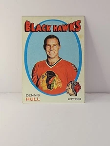1971-72 Topps NHL Hockey Dennis Hull - Picture 1 of 2