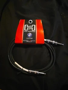 Hosa GTR-210 10FT 24AWG Straight to Same Guitar Instrument Cable - Black - Picture 1 of 2