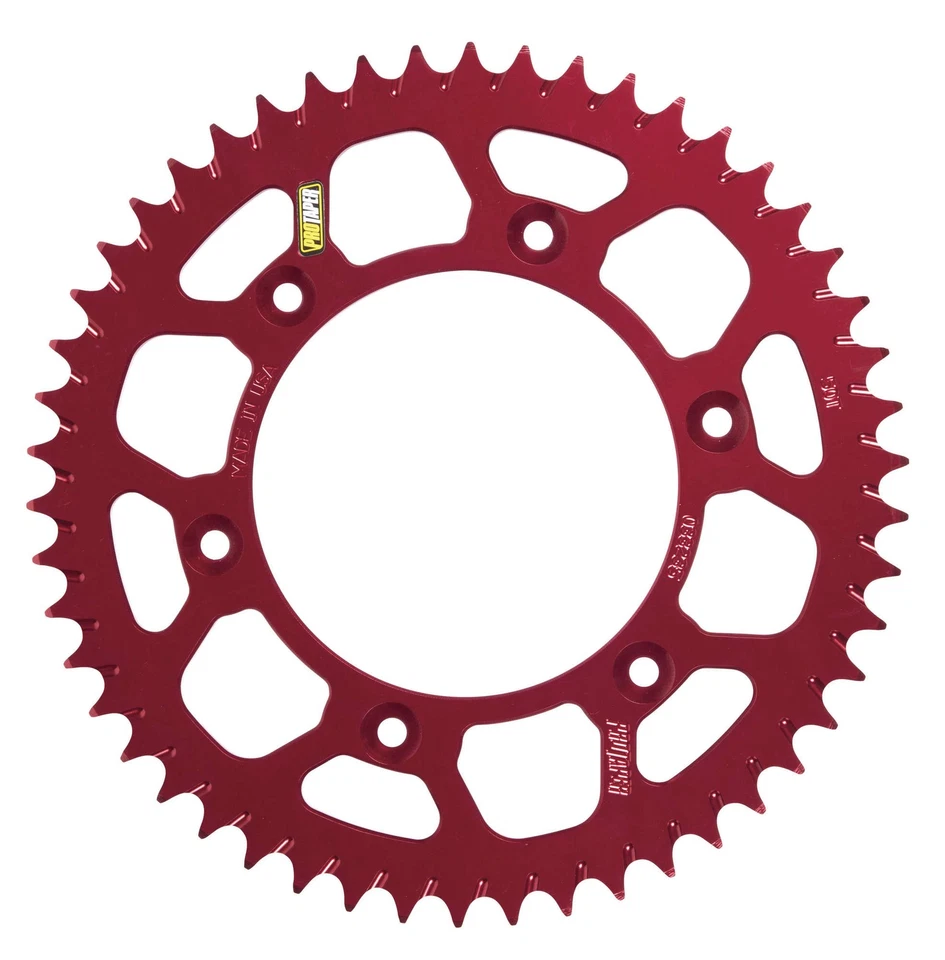 RS Rear Sprocket 56T 420 Red ProTaper 033256 For Honda CR80R CR85R CRF150R Foto 1 de 1
