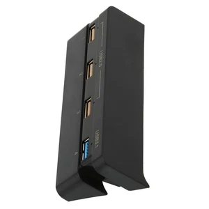 USB Hub High Speed 4 Port USB 3.1 2.0 USB Extension Charger For Slim Gam NEW - Afbeelding 1 van 12